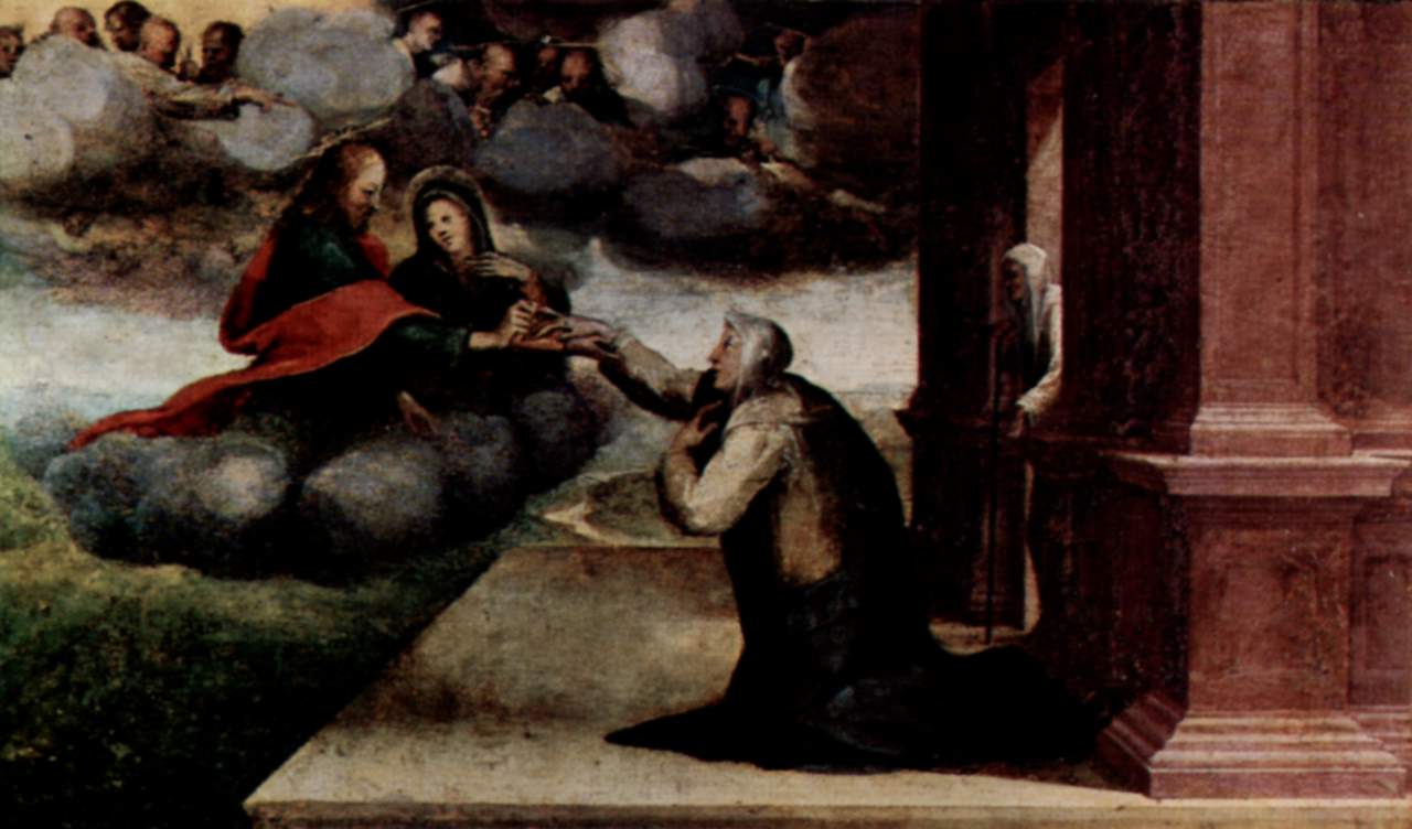 12-Domenico Beccafumi-sposalizio mistico di santa Caterina